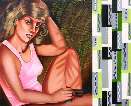 ME & A NY GUN by Cherie Bender