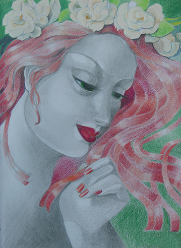 Madonna Of Ephesus by Cherie Bender